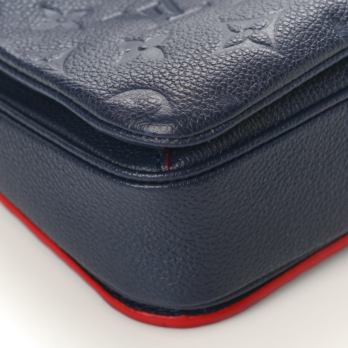 Empreinte Pochette Metis Marine Rouge