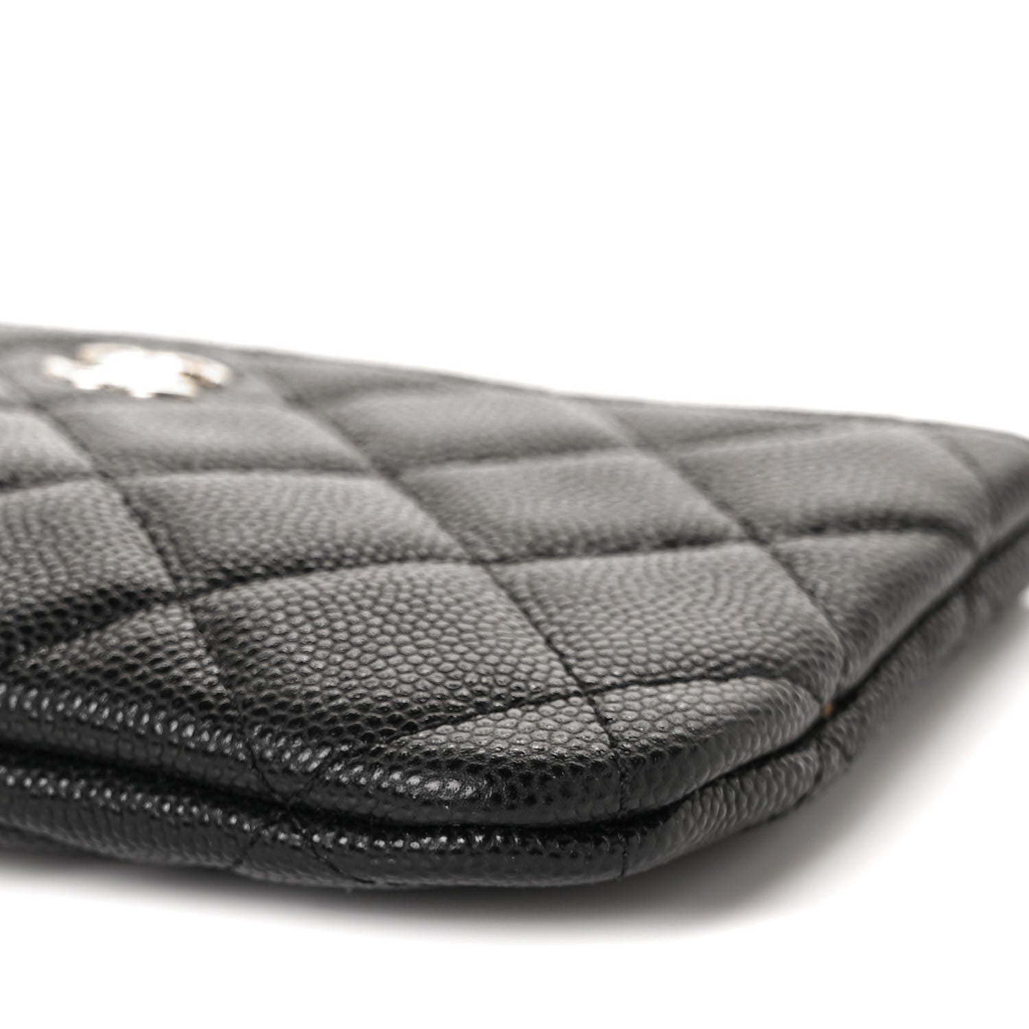 Chanel Caviar Quilted Small Cosmetic Case Black 9 of 9