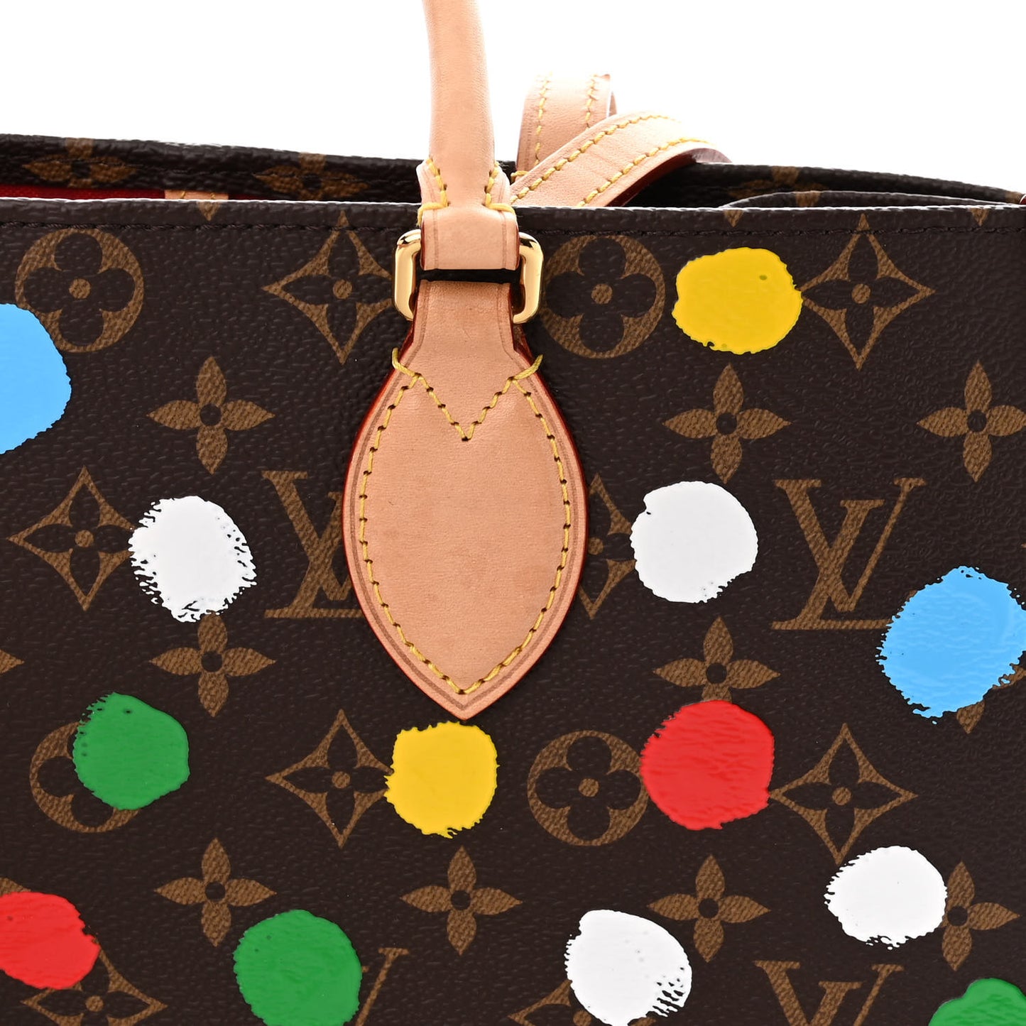 LV X YK Monogram Onthego MM Multicolor