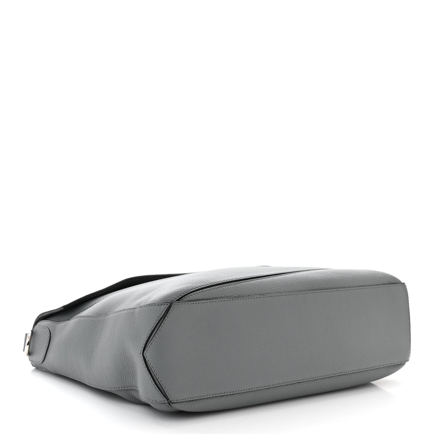 Calfskin Puzzle Messenger Bag Gunmetal