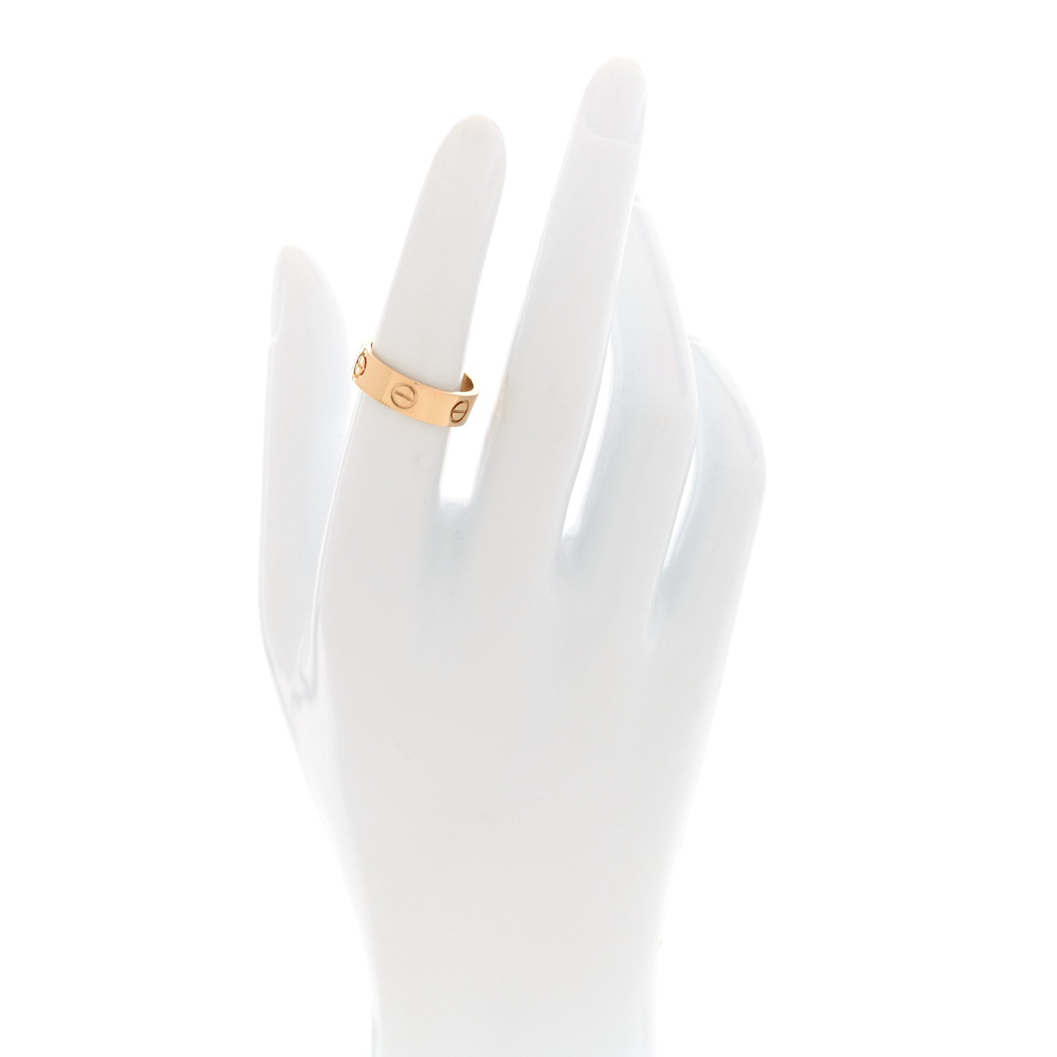 Cartier 18K Yellow Gold 5.5mm LOVE Ring 52 6 2 of 5
