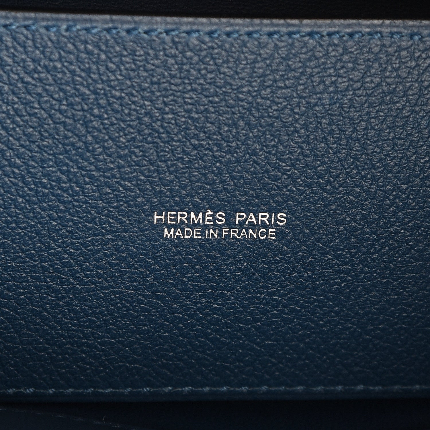 Hermes Evercolor Kelly Danse II Belt Bag Deep Bleu 6 of 11