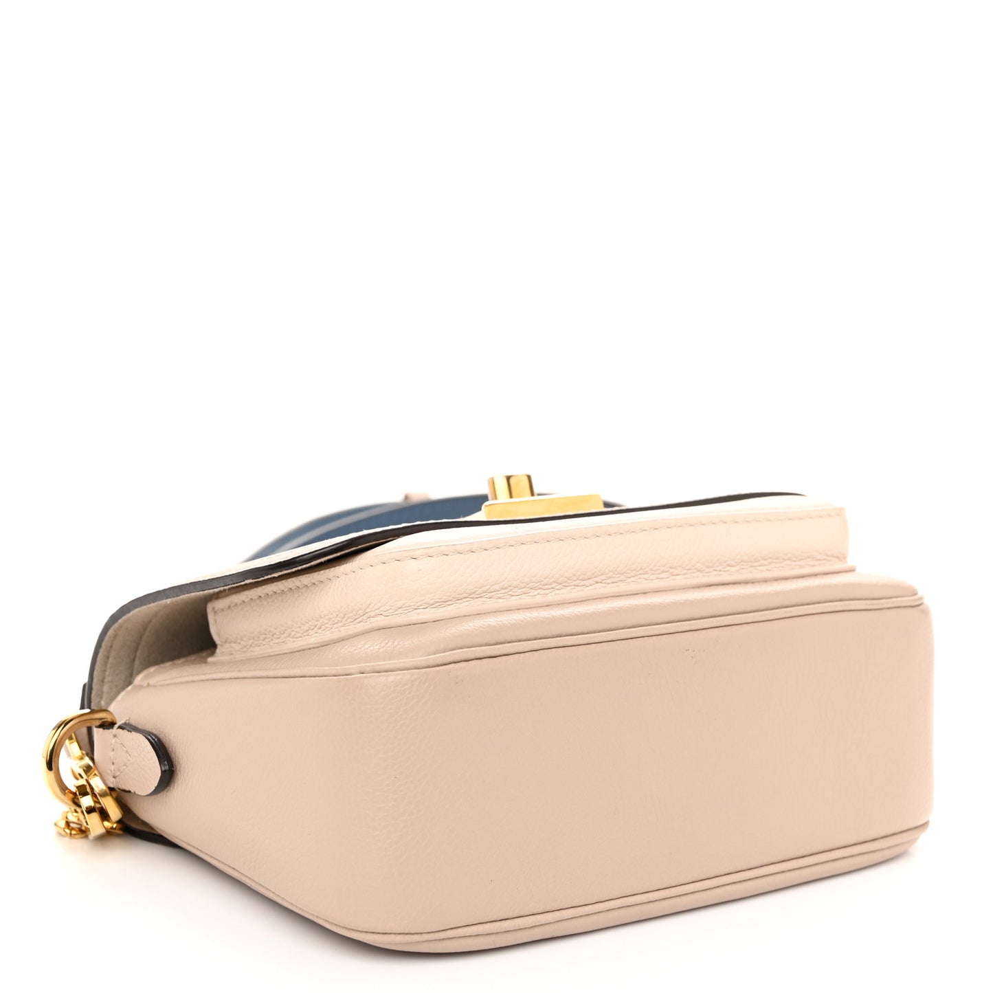 Grained Calfskin Lockme Tender Greige