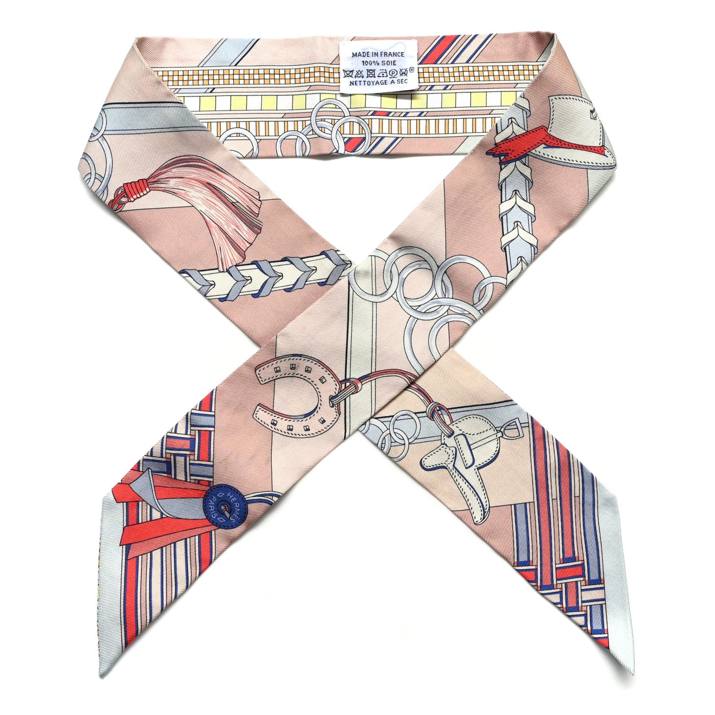 Silk Brides et Gris Twilly Rose Poudre Bleu Gris