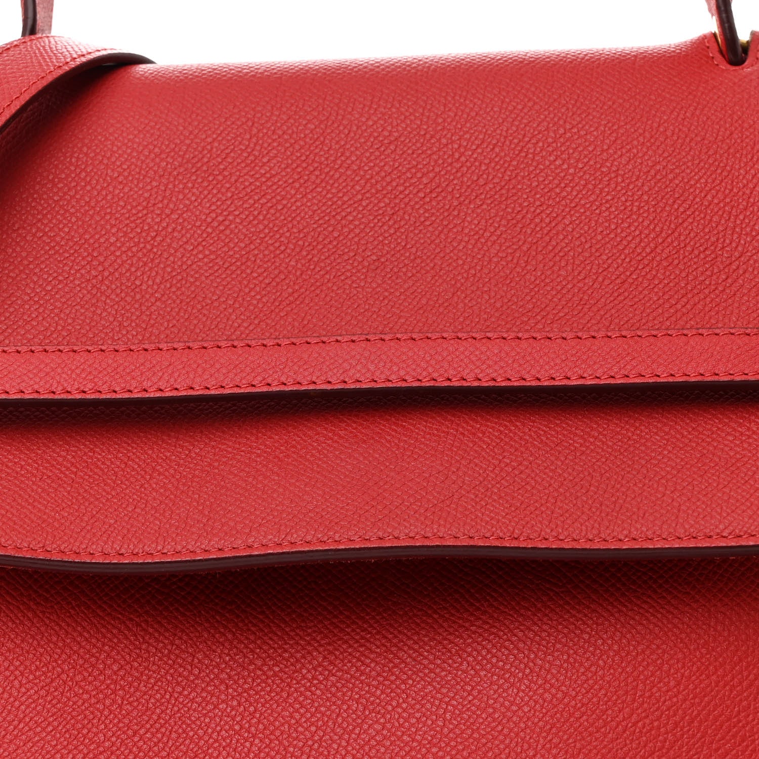 Celine Grained Calfskin Mini Belt Bag Coquelicot 8 of 11