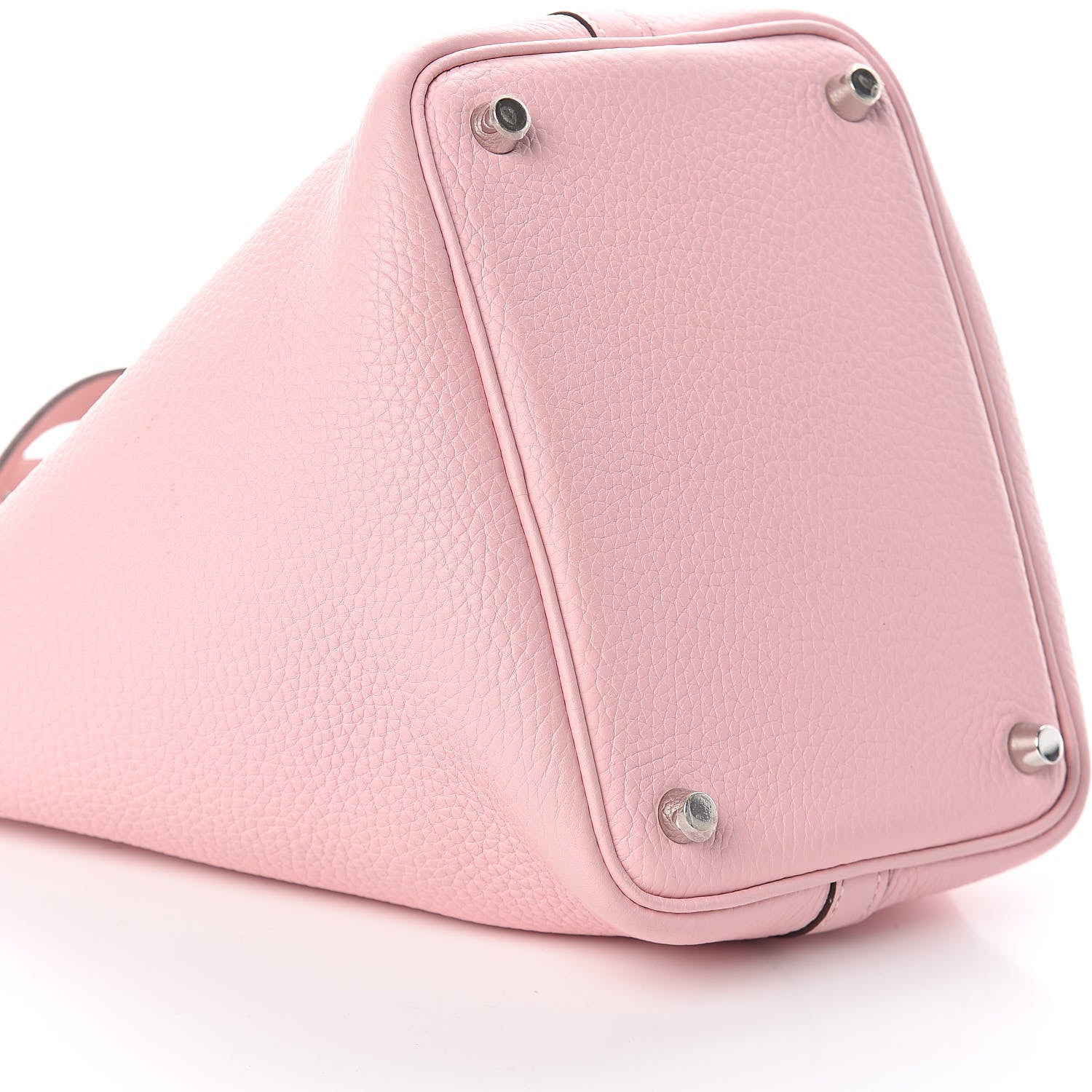 Hermes Taurillon Clemence Picotin Lock 18 PM Rose Sakura 9 of 10
