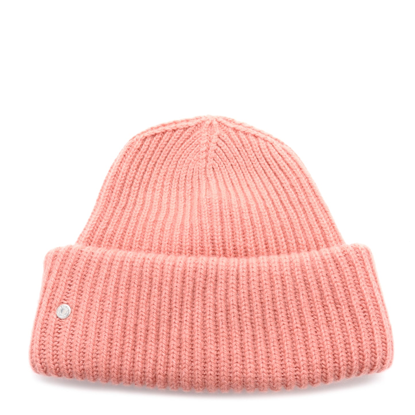 Cashmere Jersey Knit Filipa Beanie Hat S Rose Quartz