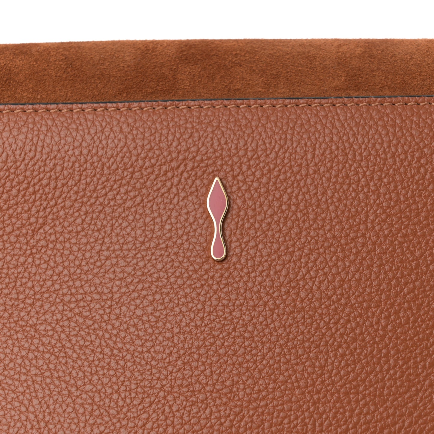 Veau Velours Calfskin Vero Dodat Clutch Cannelle