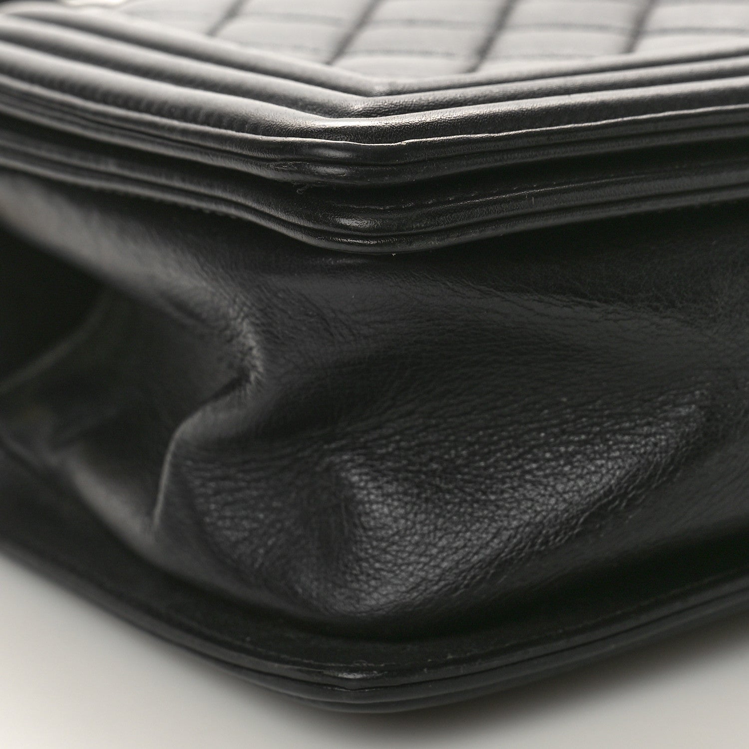 Chanel Calfskin Quilted Medium Boy Flap Black 8 of 12