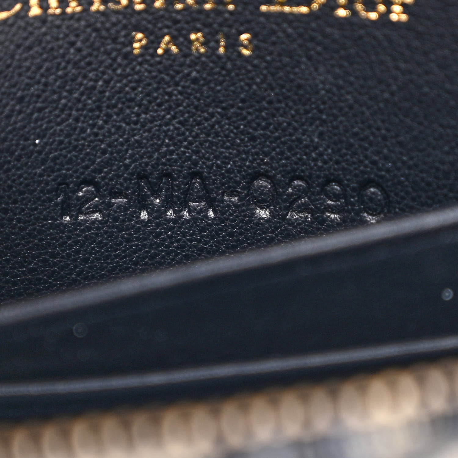 Christian Dior Oblique Saddle Belt Bag Blue 8 of 11