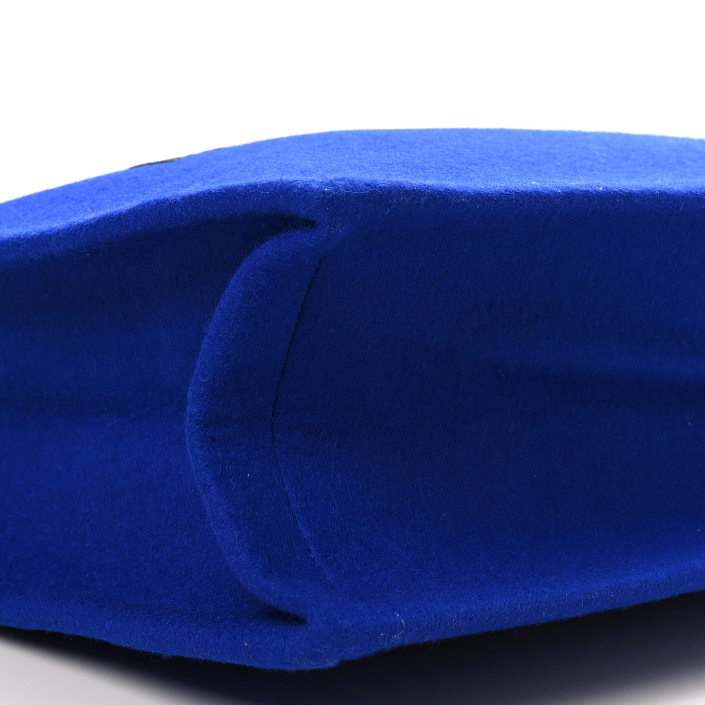 Wool Rive Gauche Tote Blue