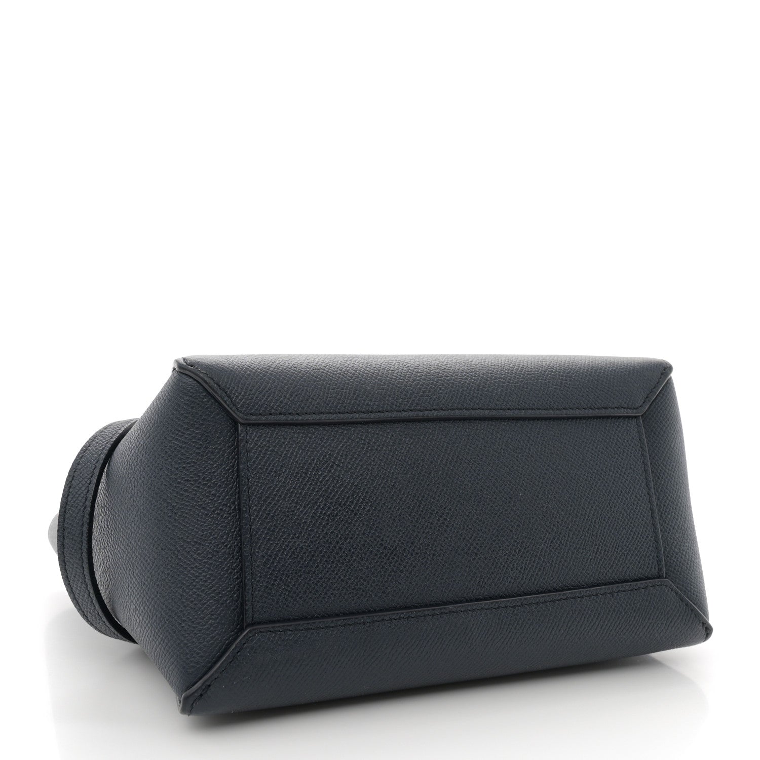 Celine Grained Calfskin Nano Belt Bag Navy 4 of 12