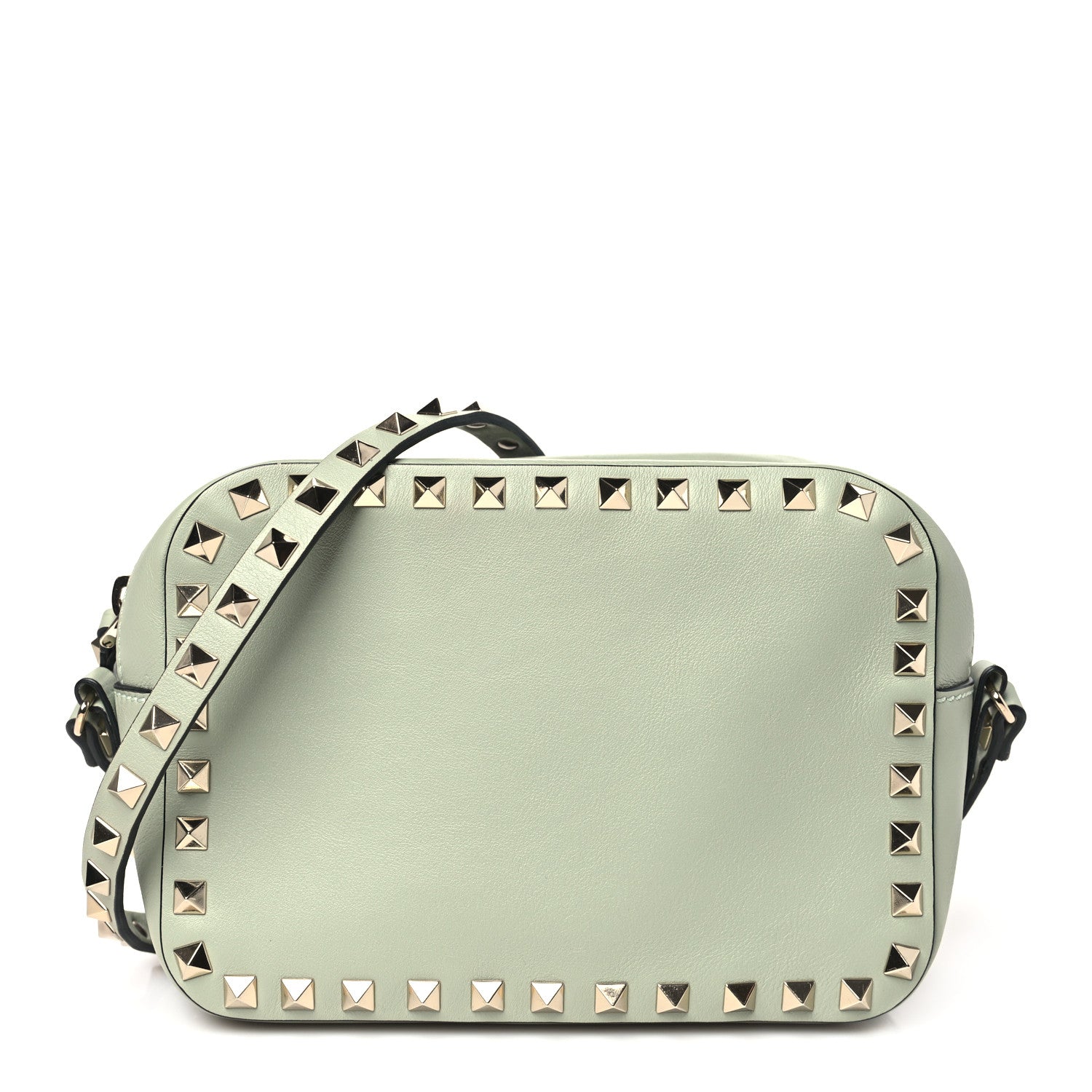 Valentino Garavani Calfskin Rockstud Camera Crossbody Bag 1 of 9