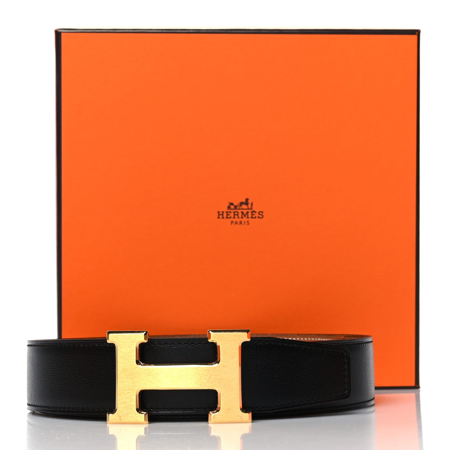 Box Togo 32mm H Belt 80 Black Gold