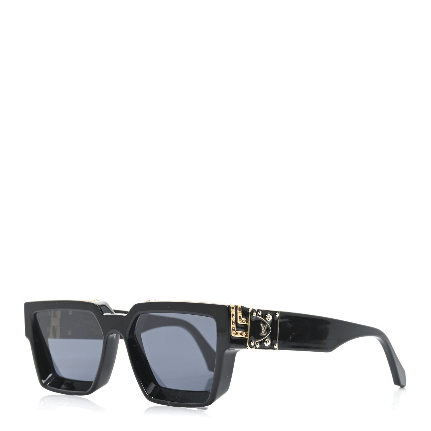Louis Vuitton Acetate 1.1 Millionaires Sunglasses Z1165W Black