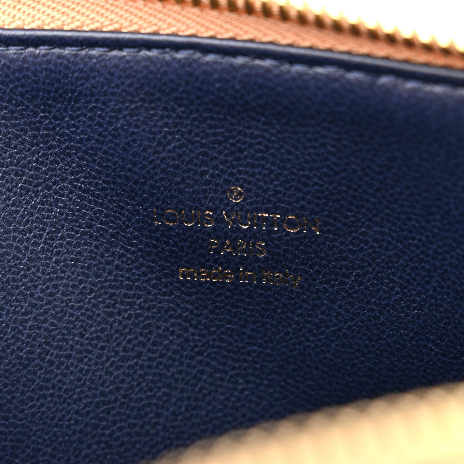 Louis Vuitton Lambskin Embossed Monogram Coussin PM Camel 7 of 12