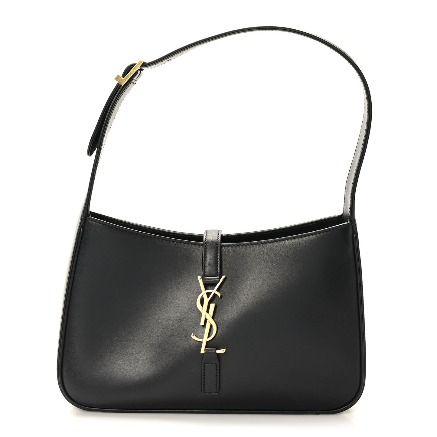 Smooth Calfskin Le 5 A 7 Hobo Black