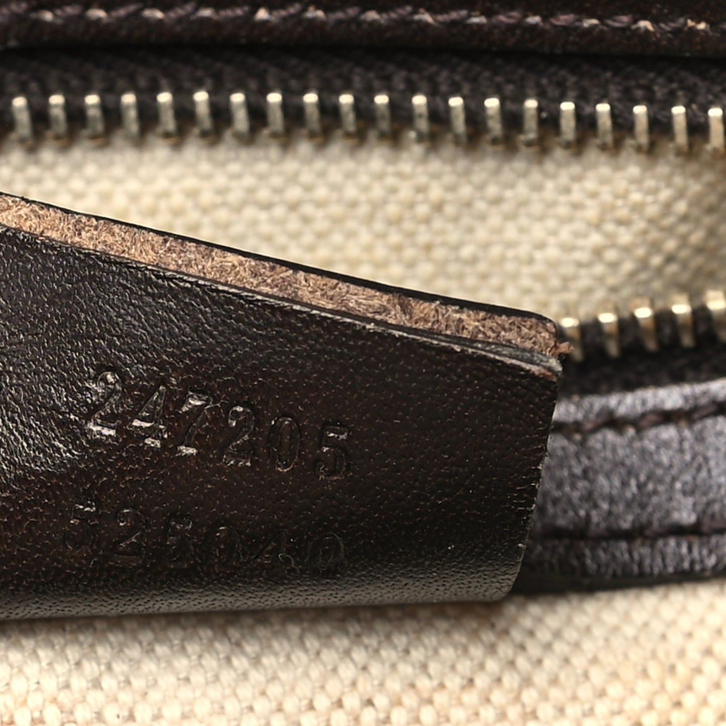 Monogram Selleria Calfskin Vintage Web Medium Boston Beige Ebony Cocoa