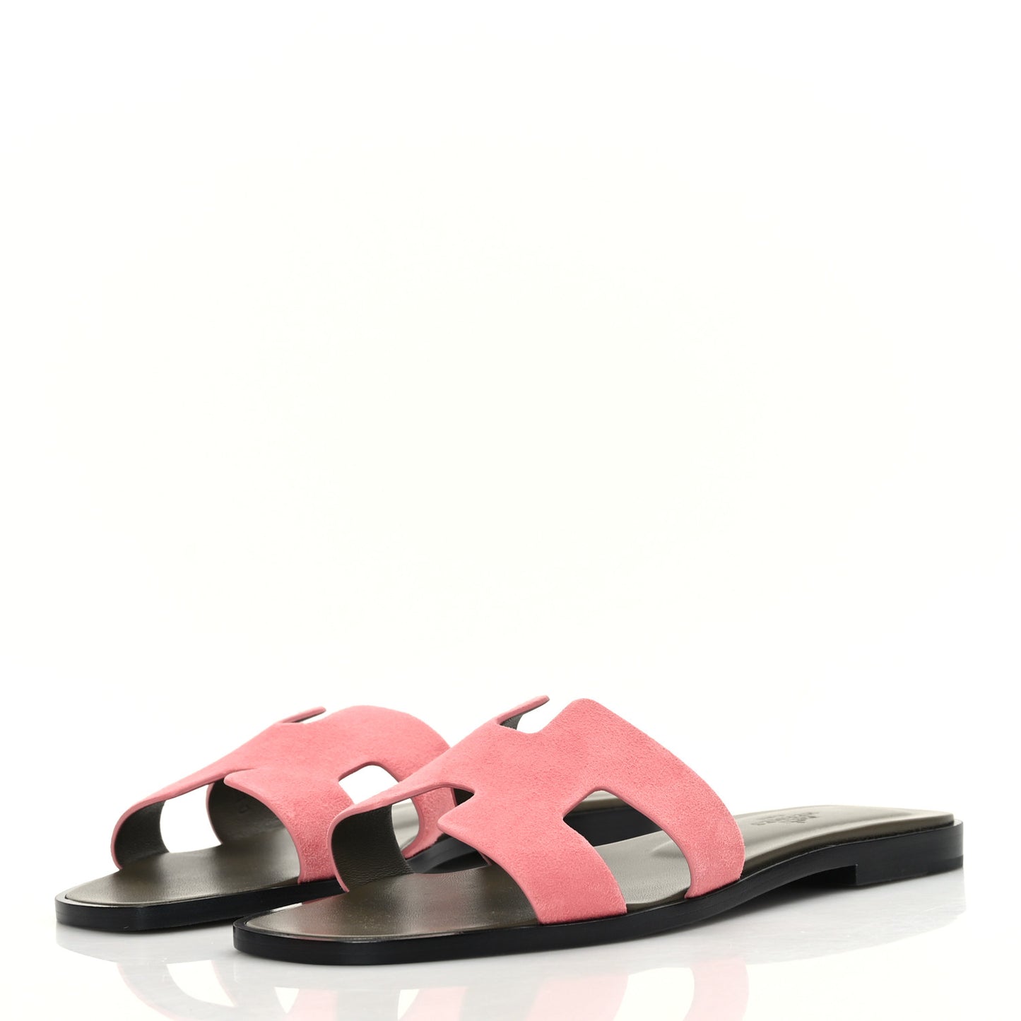 Suede Goatskin Oran Sandals 37 Rose Du Desert