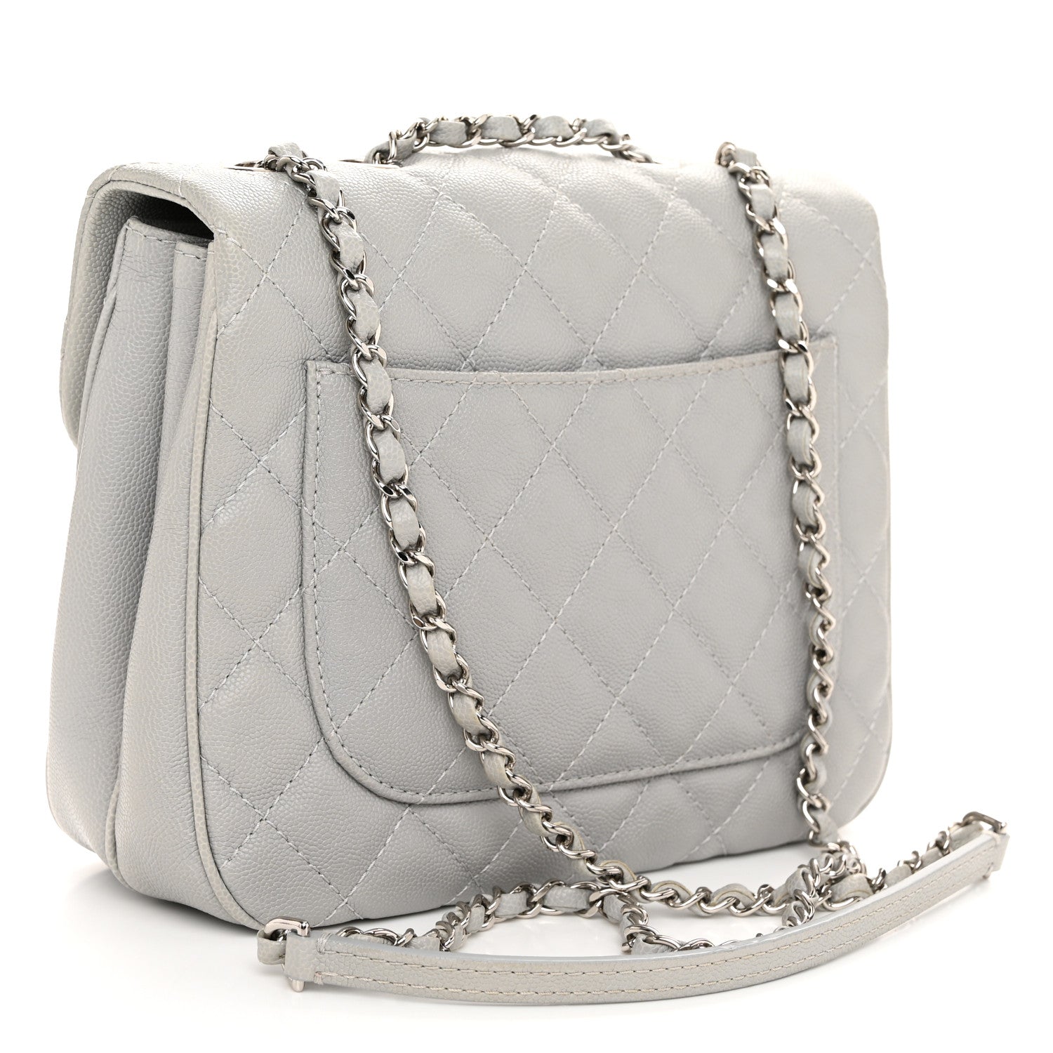 Chanel Caviar Quilted Medium Urban Companion Flap Grey 3 of 11