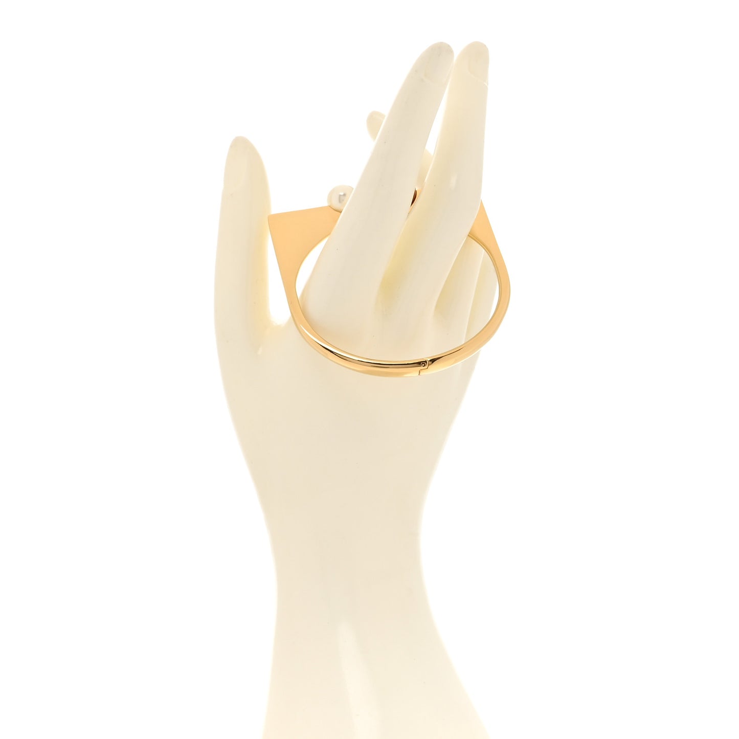 Pearl Resin Tribales New Look Bangle M Gold
