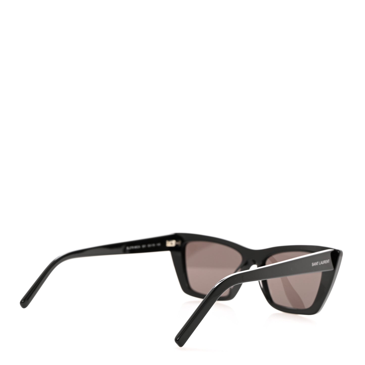 Acetate Mica Cat Eye Sunglasses SL 276 Black