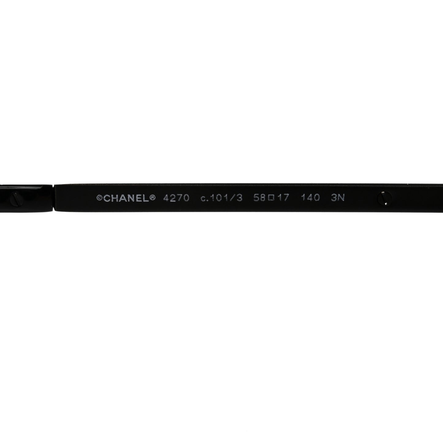 Square Frame Sequin Sunglasses 4270 Black