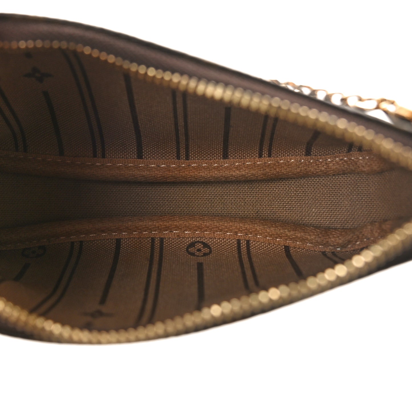 Monogram Complice Trunks and Bags Mini Pochette Accessories Beige