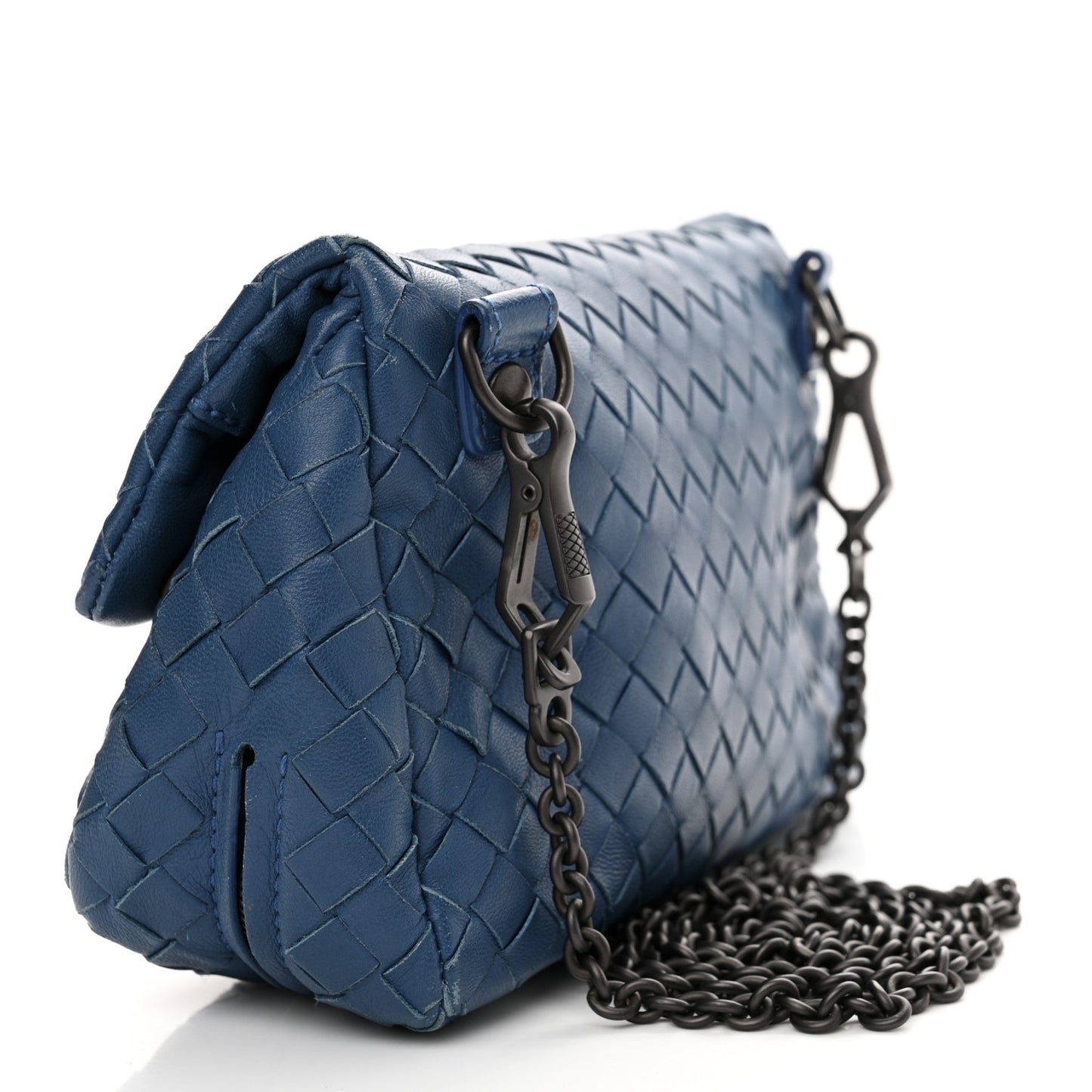 Nappa Intrecciato Small Chain Crossbody Empire