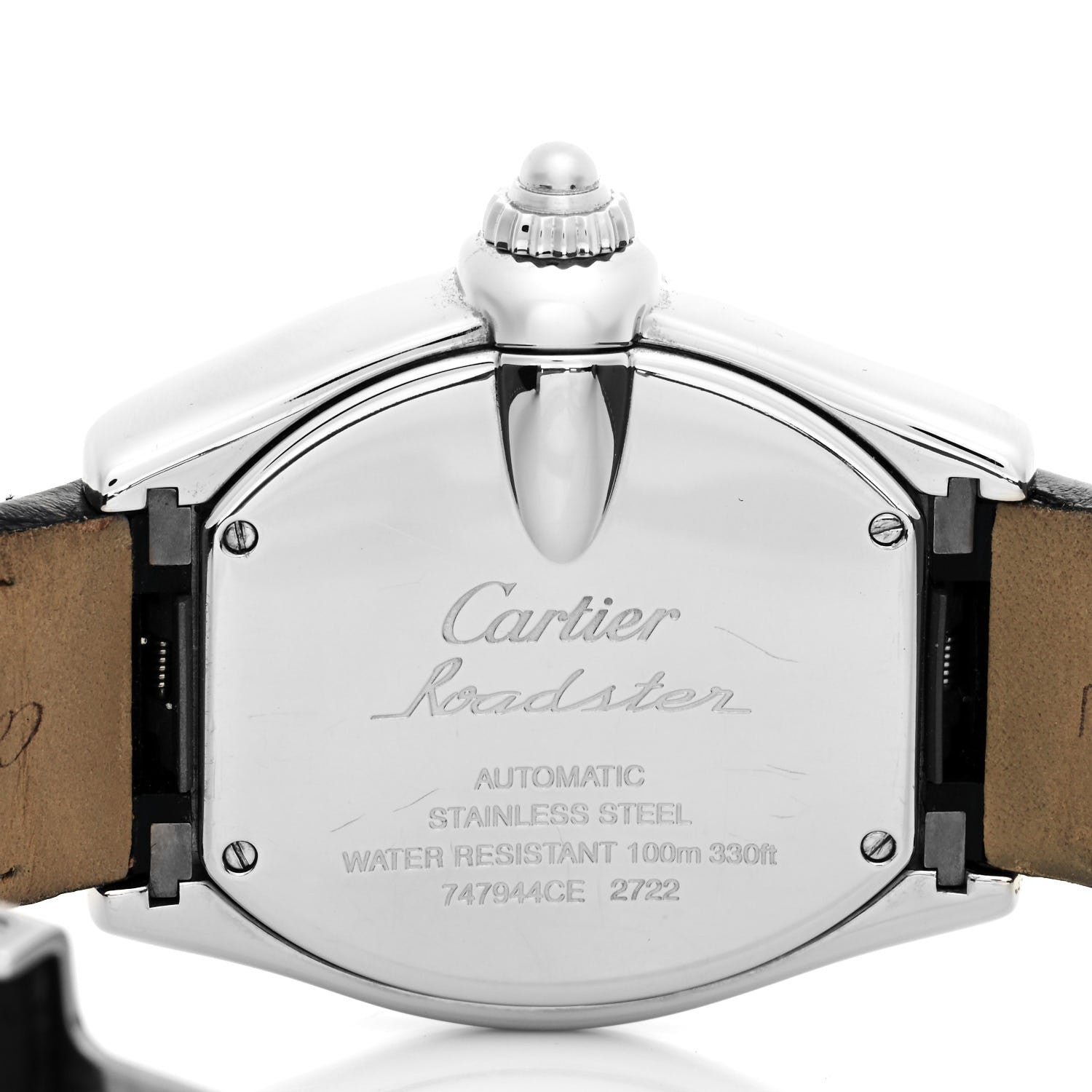 Cartier Stainless Steel Alligator 42mm Roadster GMT Automatic Watch 4 of 4