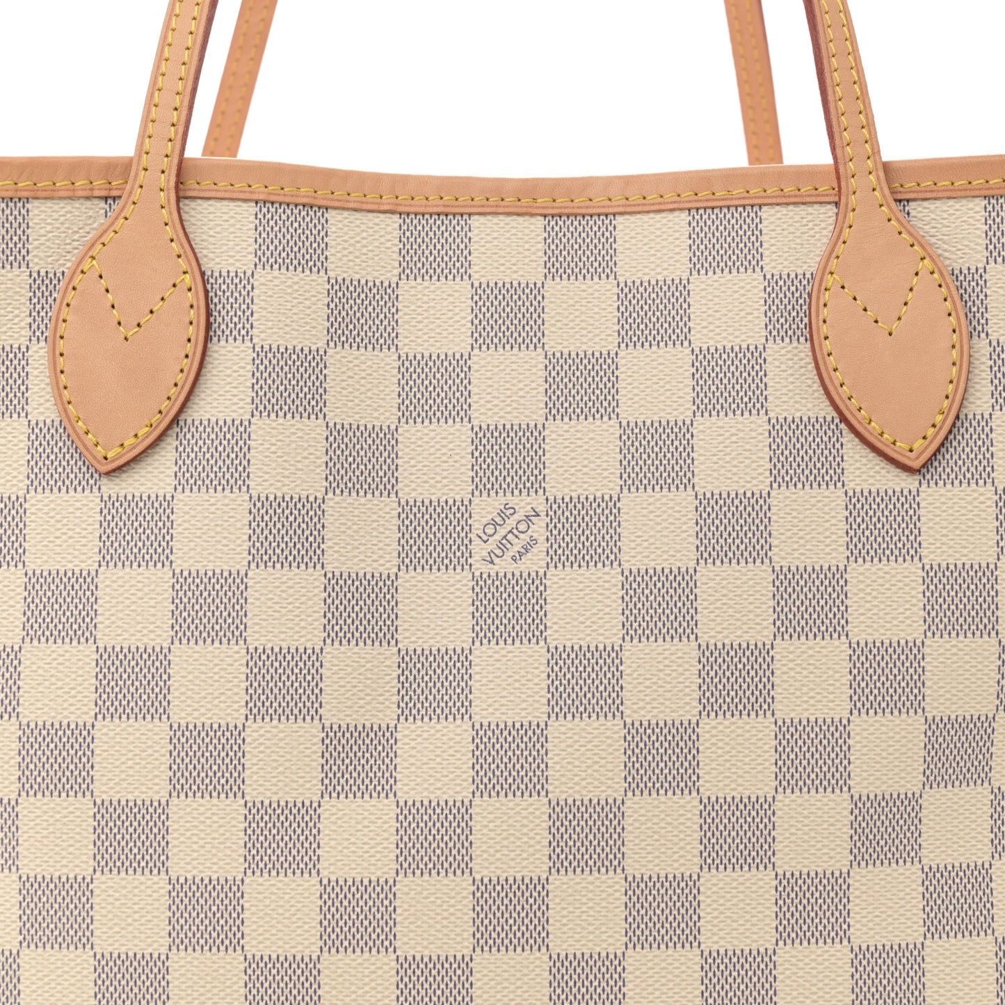 Damier Azur Neo Neverfull MM Rose Ballerine