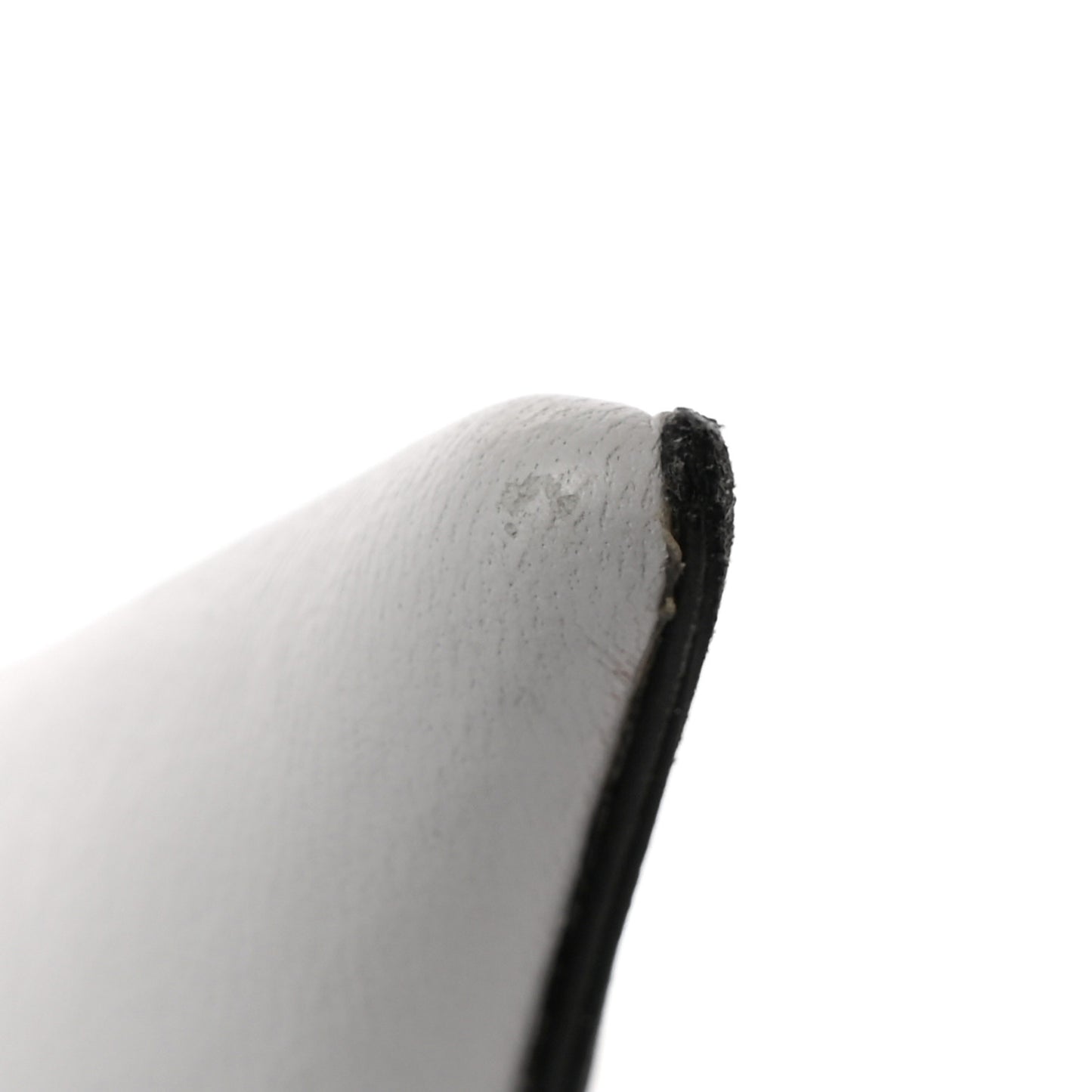 Soft Nappa Square Knife 80mm Pumps 36 White