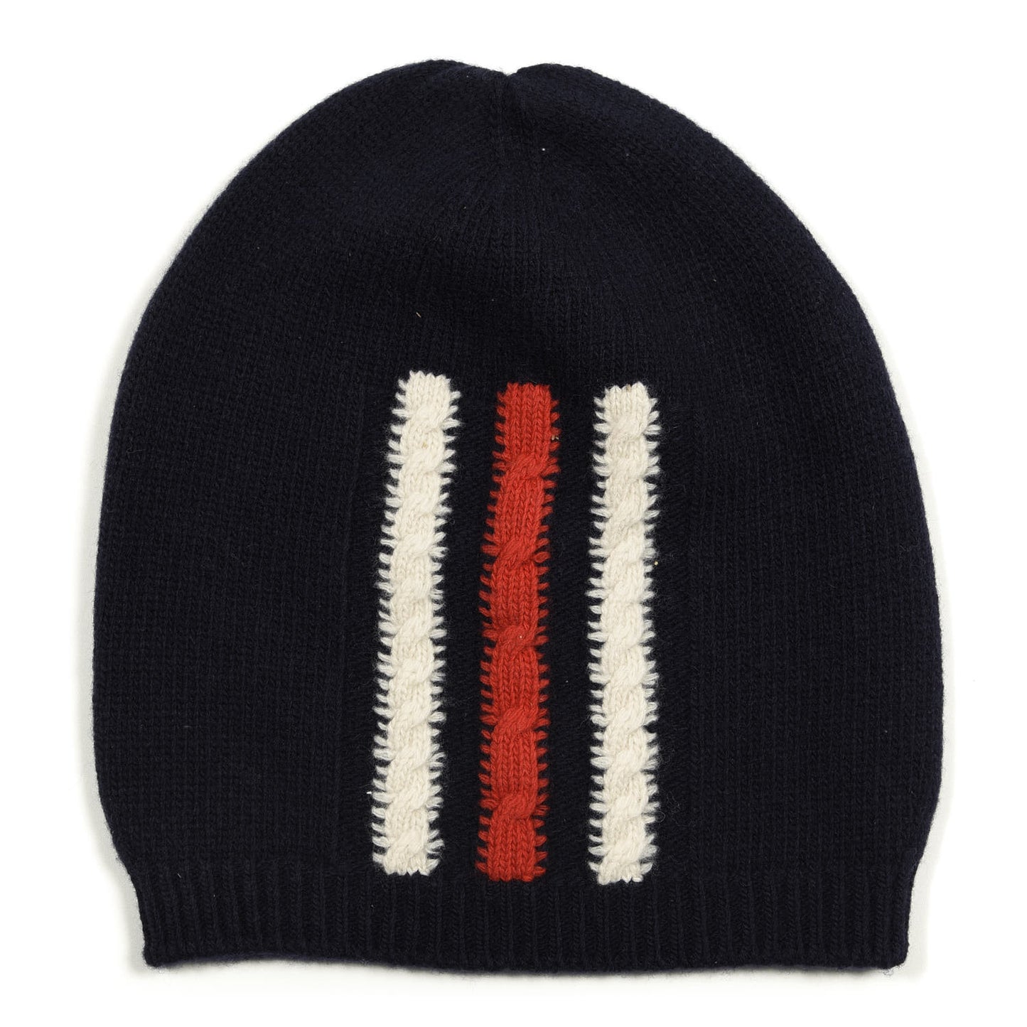 Wool Web Beanie Hat M Midnight Blue