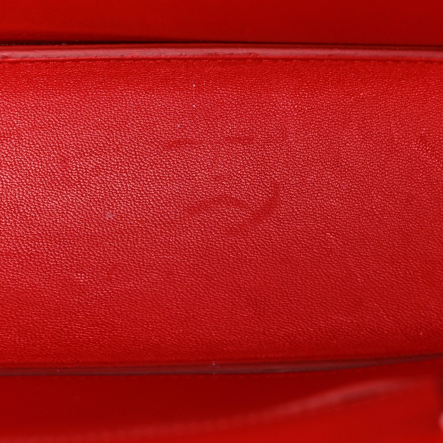 Brushed Calfskin Wanda East West Top Handle Bag Flame Red