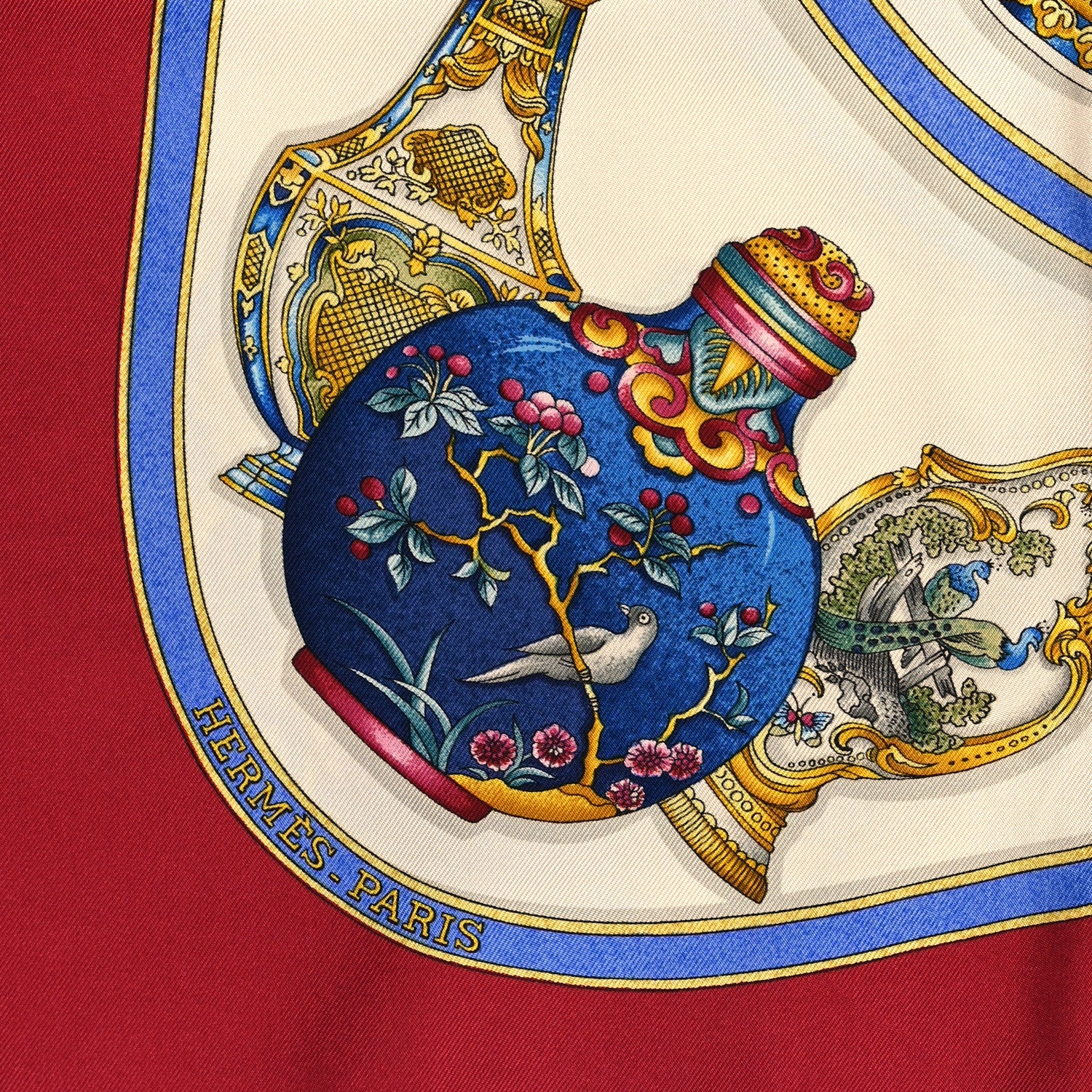 Hermes Silk Qu Importe Le Flacon Scarf 90 2 of 4