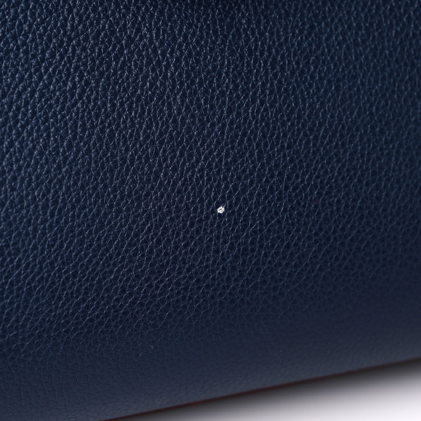 Calfskin Lockmeto Marine Rouge