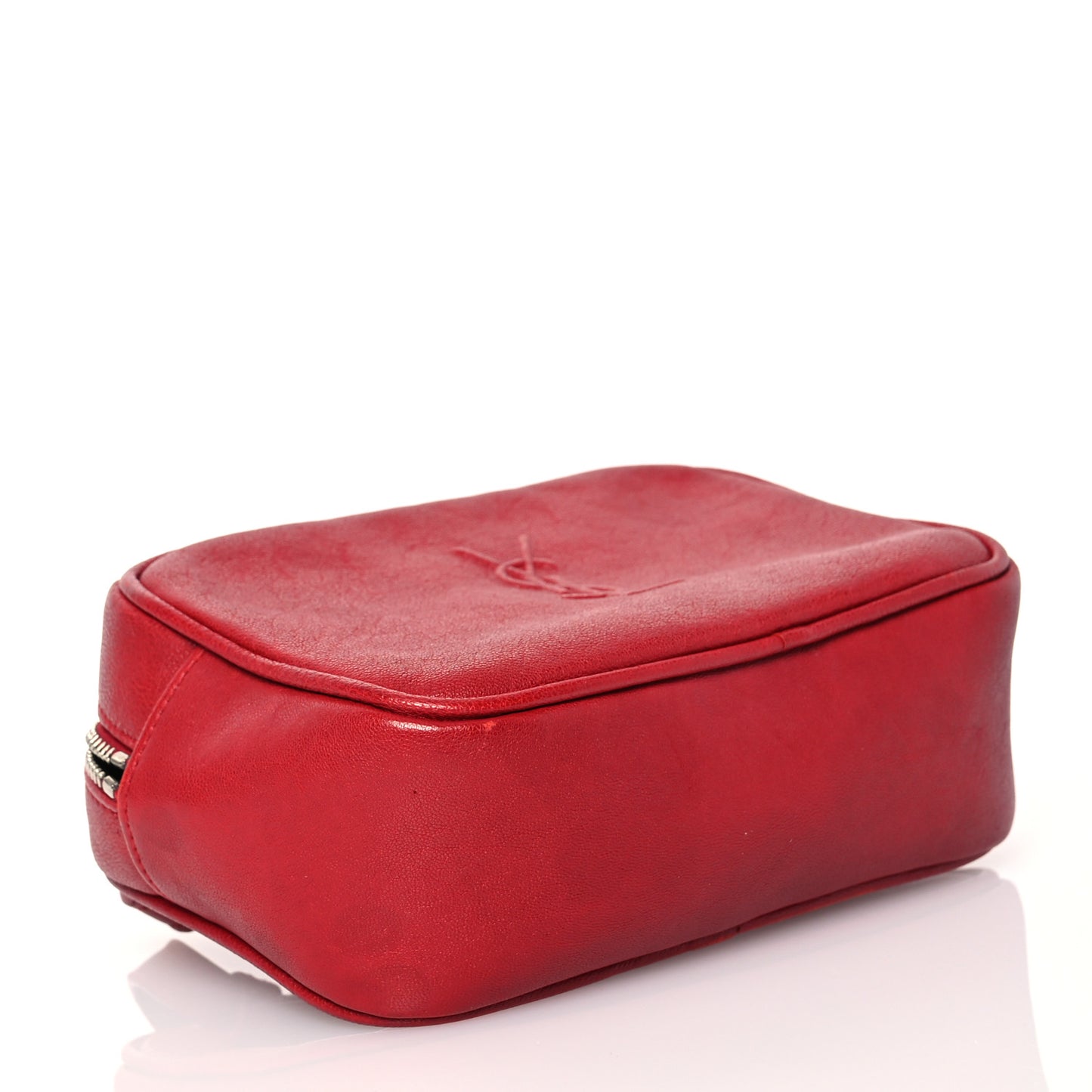 Lambskin Monogram Lou Belt Bag Red