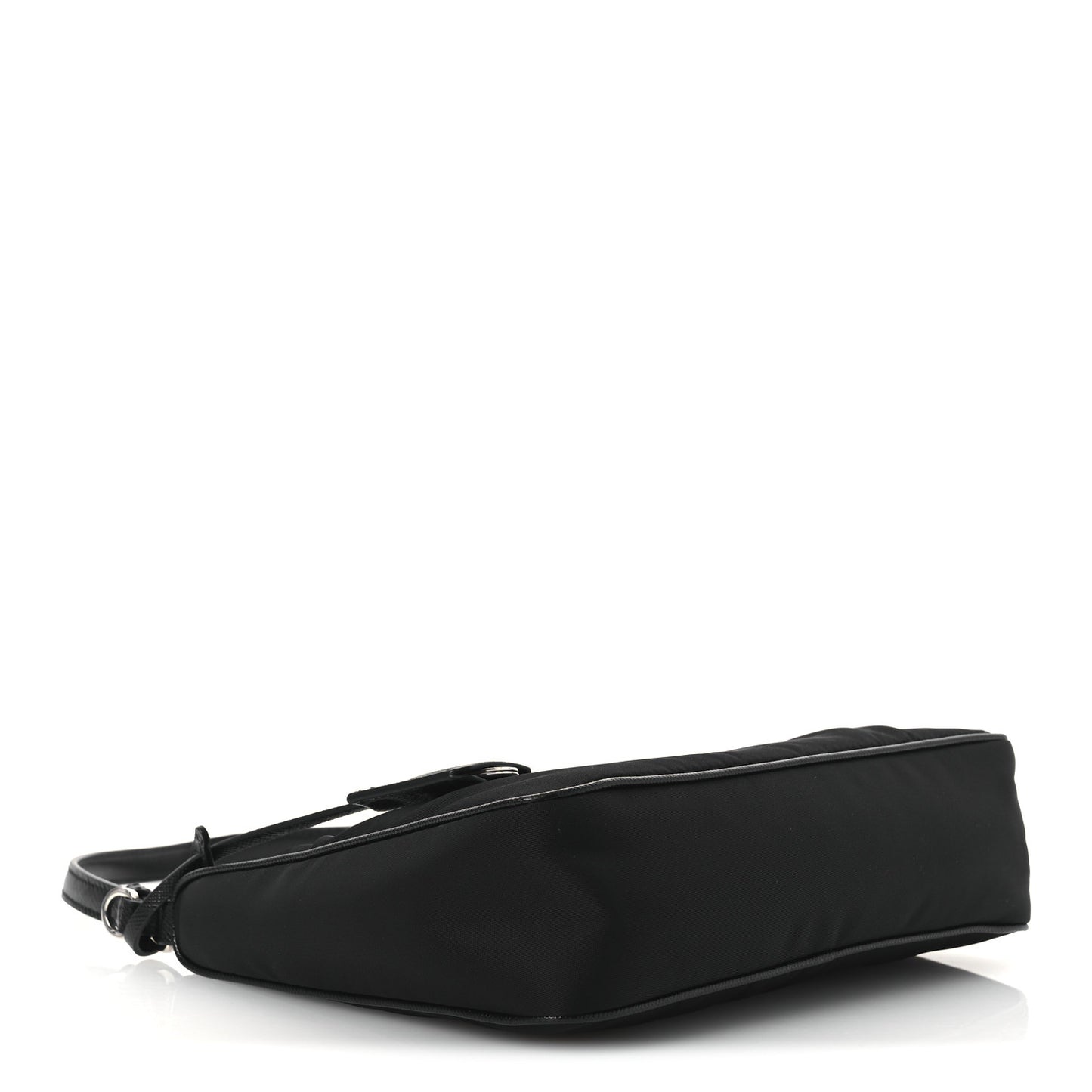 Tessuto Nylon Saffiano Mini Re-Edition 2005 Bag Black