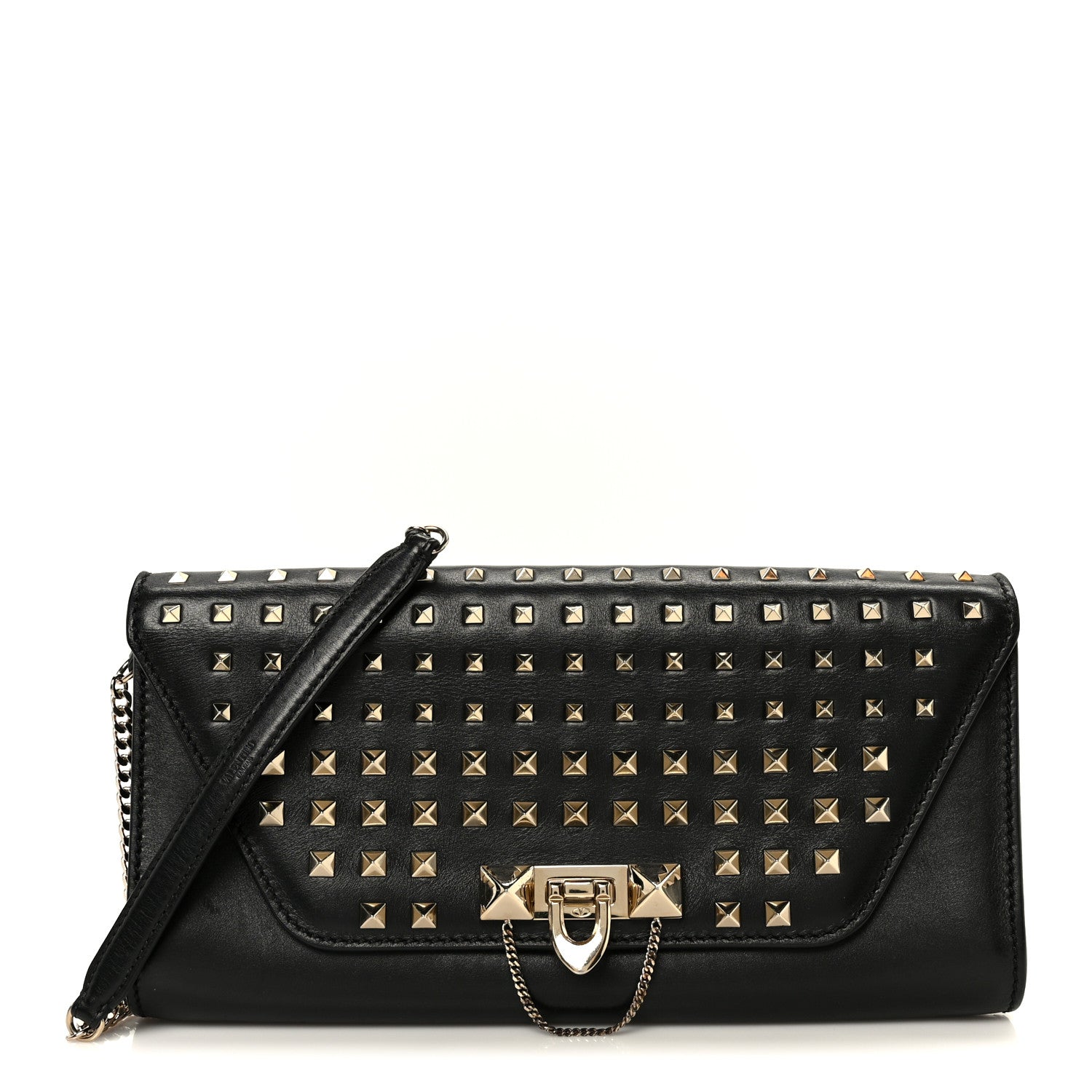 Valentino Garavani Vitello Rockstud All Over Demilune 