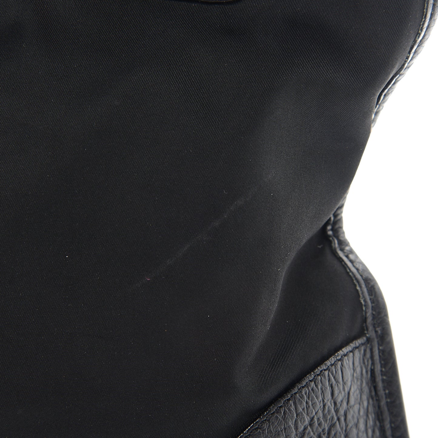 Tessuto Nylon Cervo Deerskin Tote Black