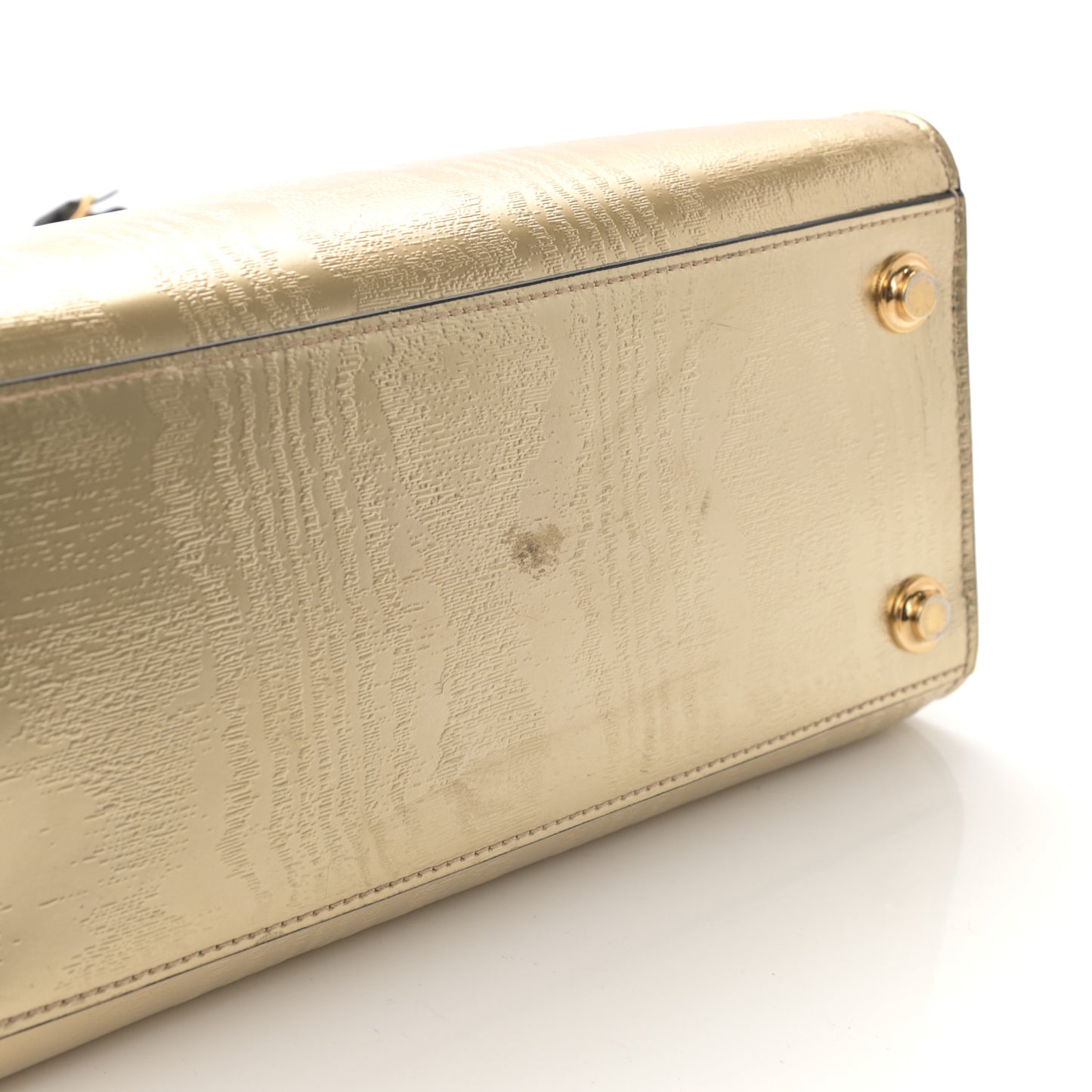 Calfskin City Steamer PM Gold