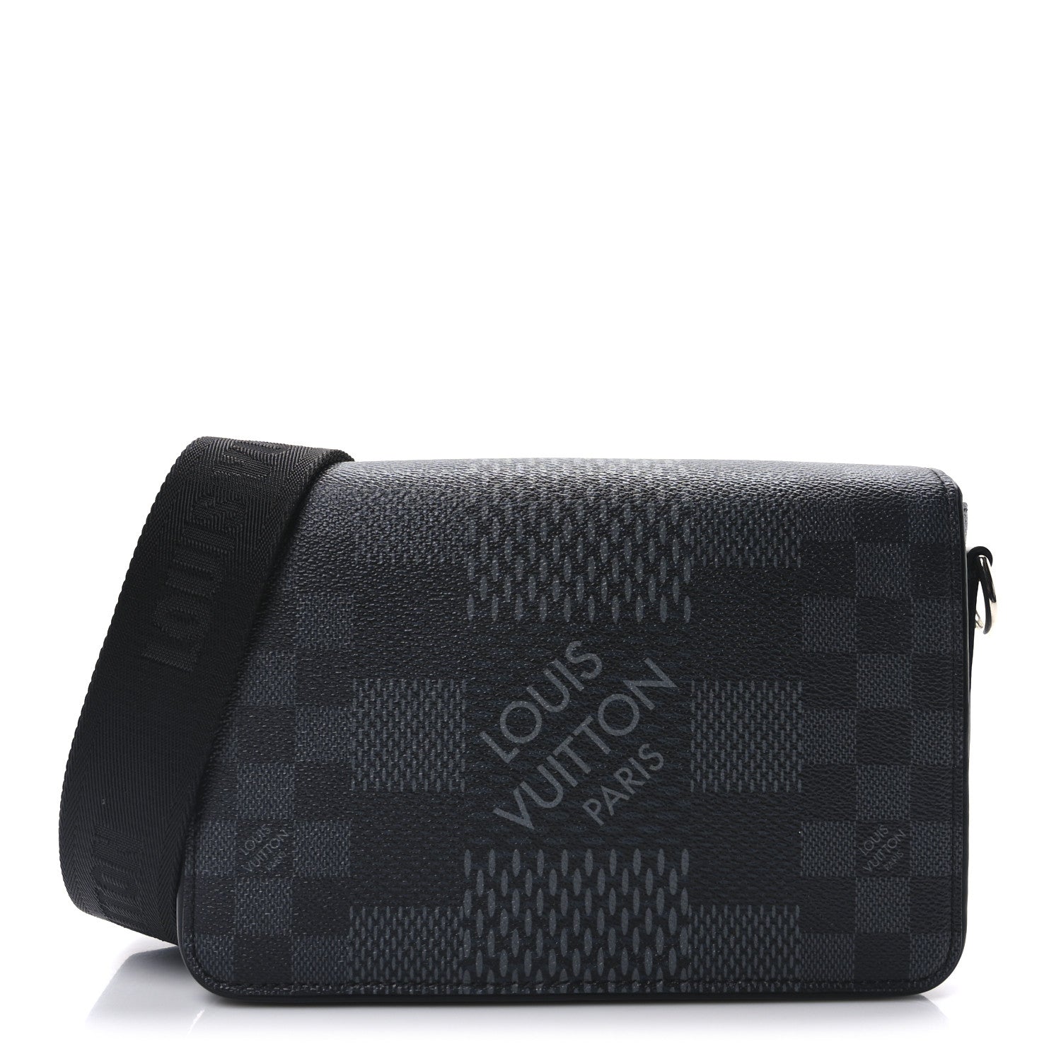 Louis Vuitton　ポネ3Ｄモノグラム　美品です Louis Vuitton Damier Graphite 3D Studio Messenger 1719524