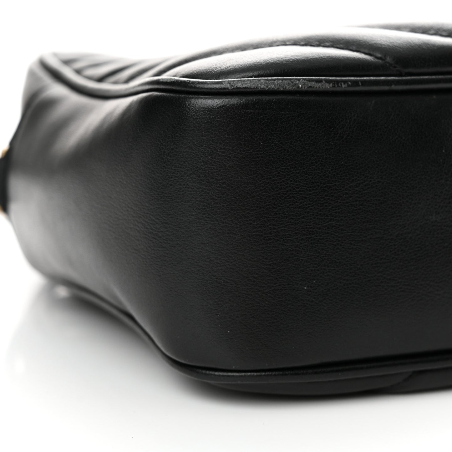 Calfskin Matelasse Monogram Lou Camera Bag Black