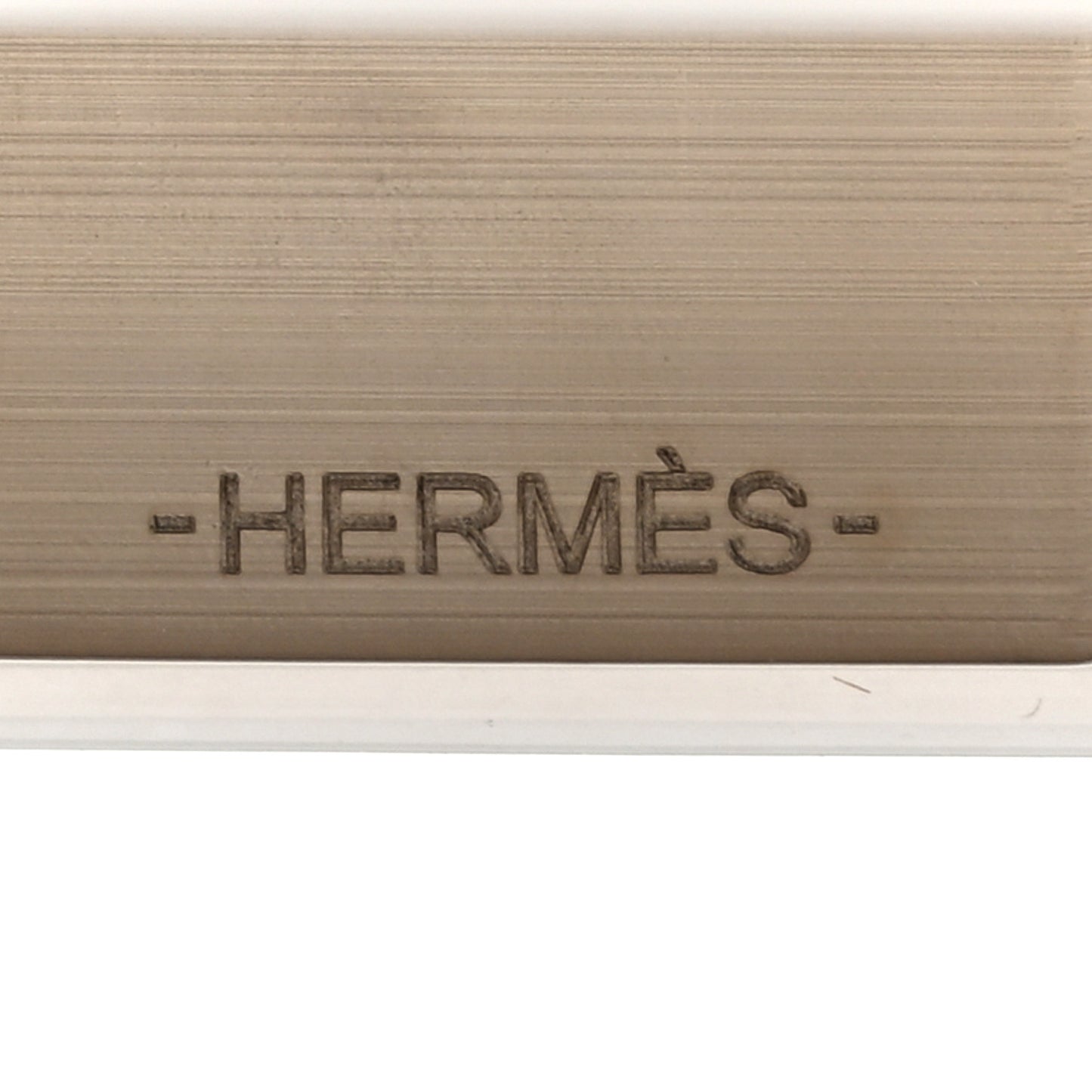 Palladium Permabrass Cube Collier De Chien Scarf Ring