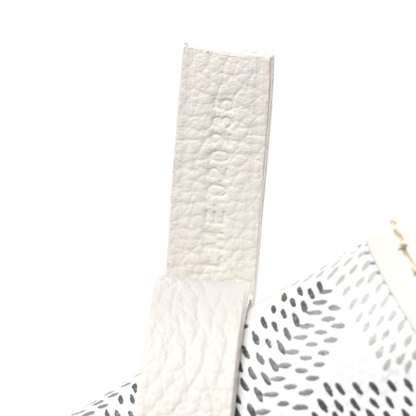 Goyardine Boheme Hobo White