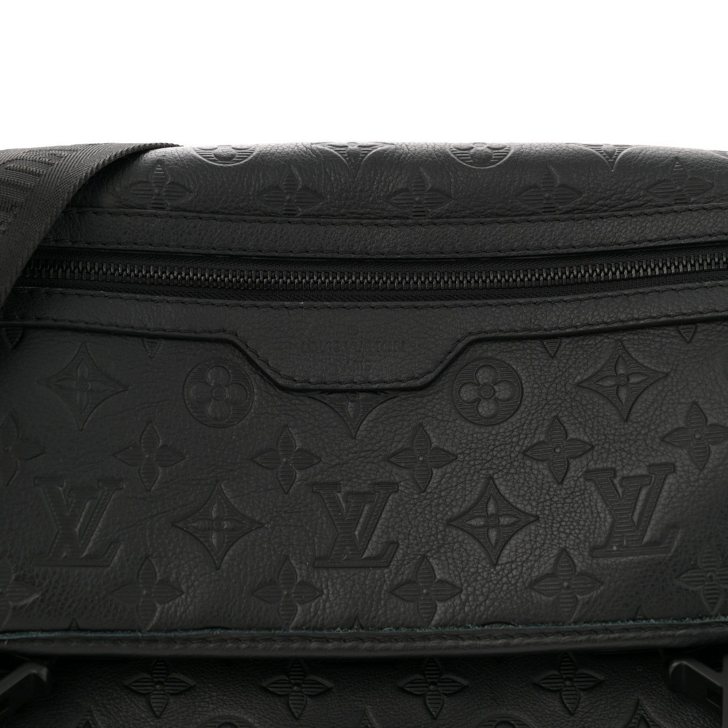 Louis Vuitton Calfskin Monogram Shadow Messenger Voyager PM  Black 7 of 10
