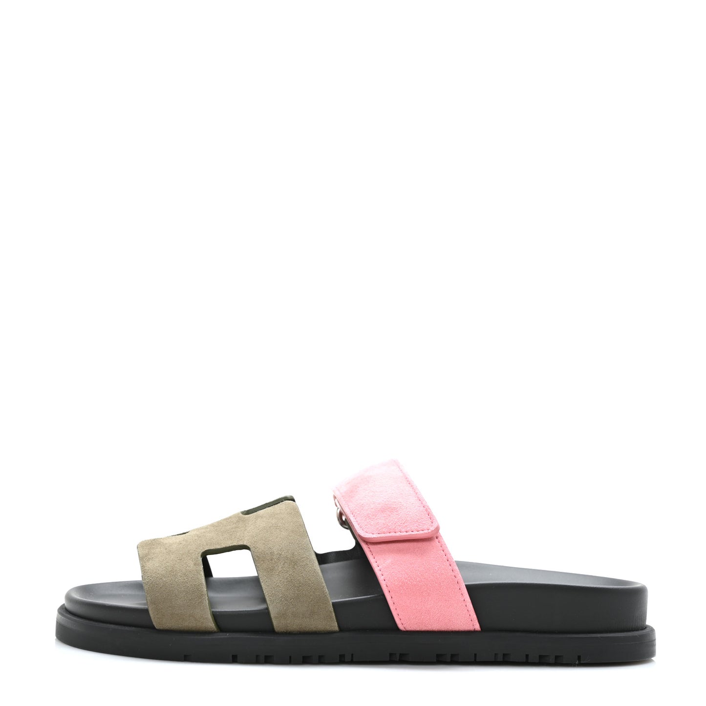 Suede Goatskin Womens Chypre Sandals 36.5 Toundra Rose Du Desert