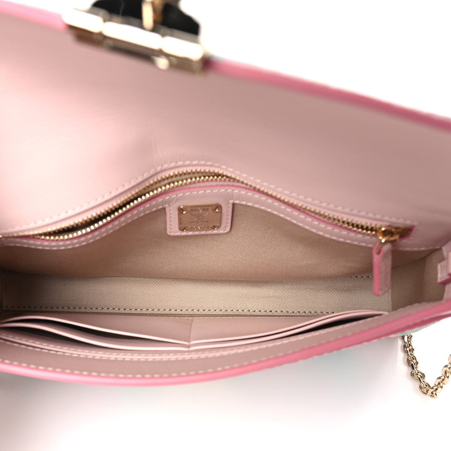 Visetos Floral Leopard Medium Millie Crossbody Bag Pink