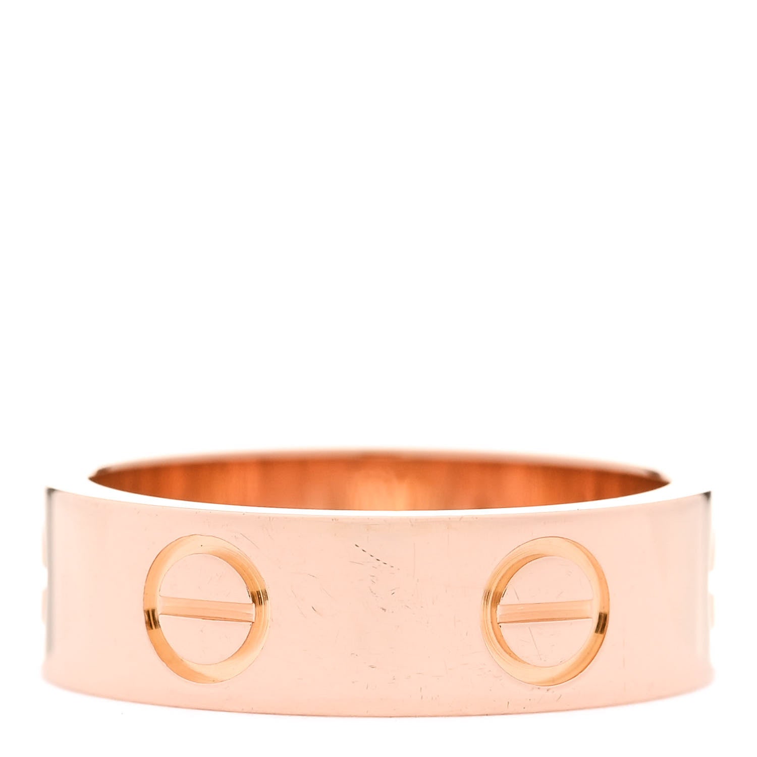 Cartier 18K Pink Gold 5.5mm LOVE Ring 50 5.25 3 of 4