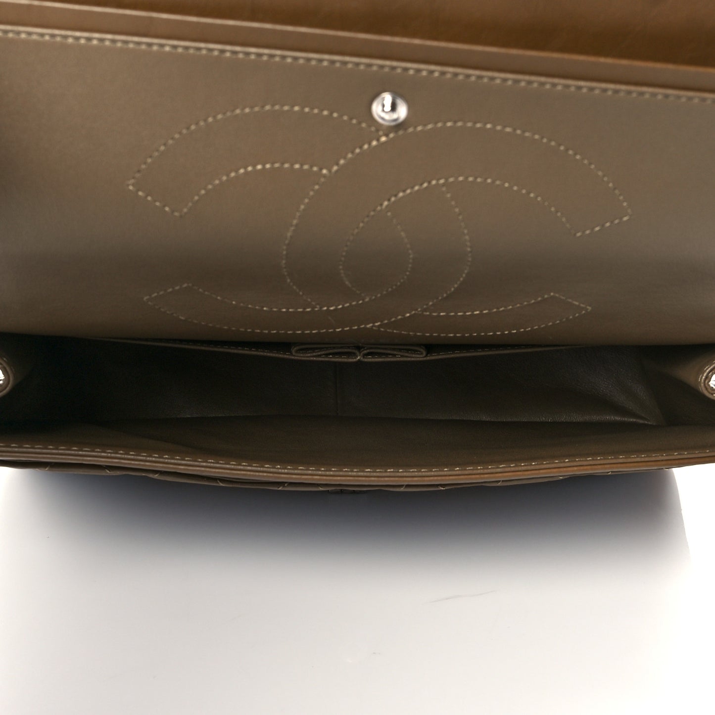 Aged Calfskin Quilted 2.55 Reissue 227 Flap Dark Brown
